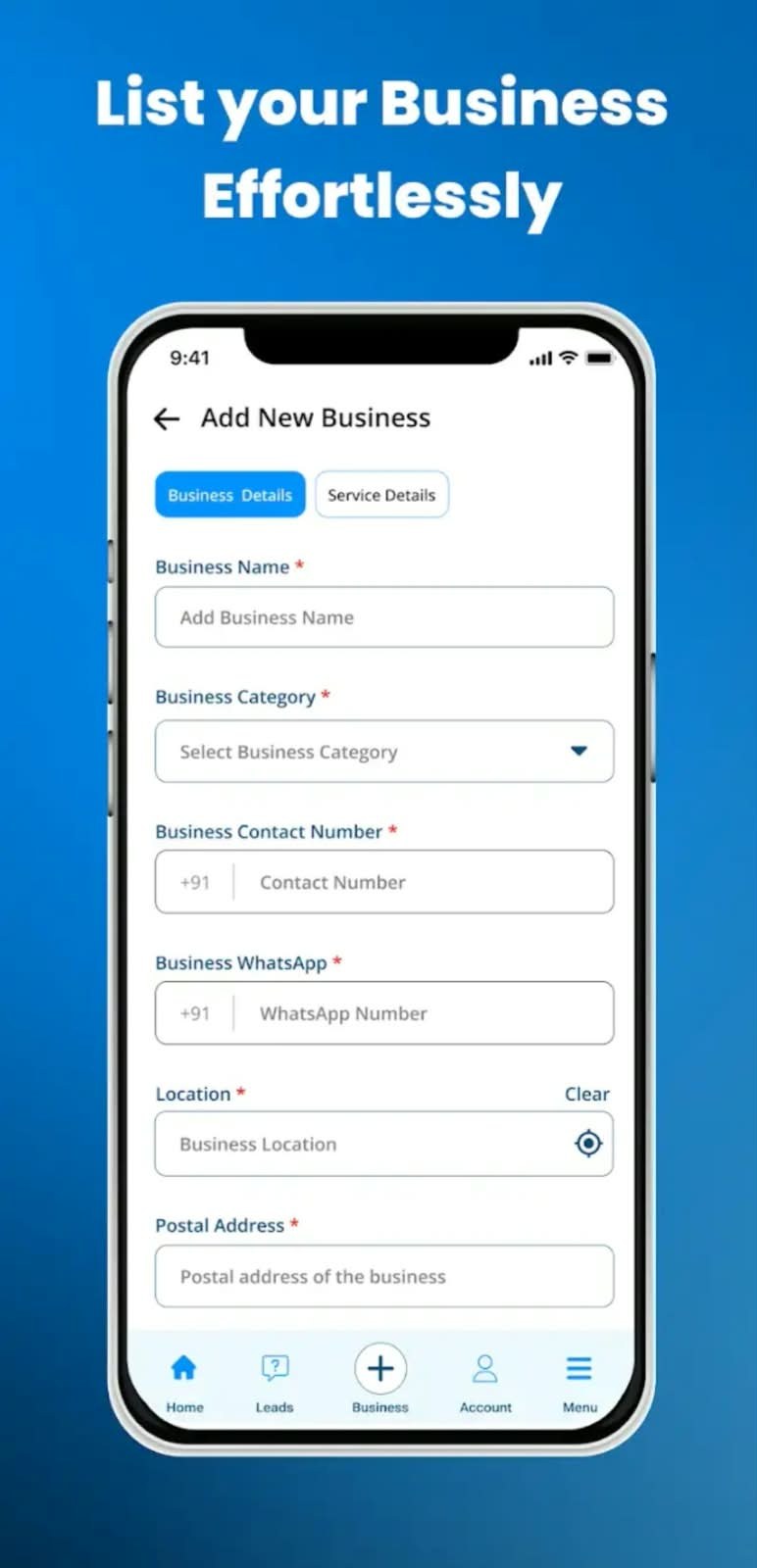 ListBusiness app screenshot 3