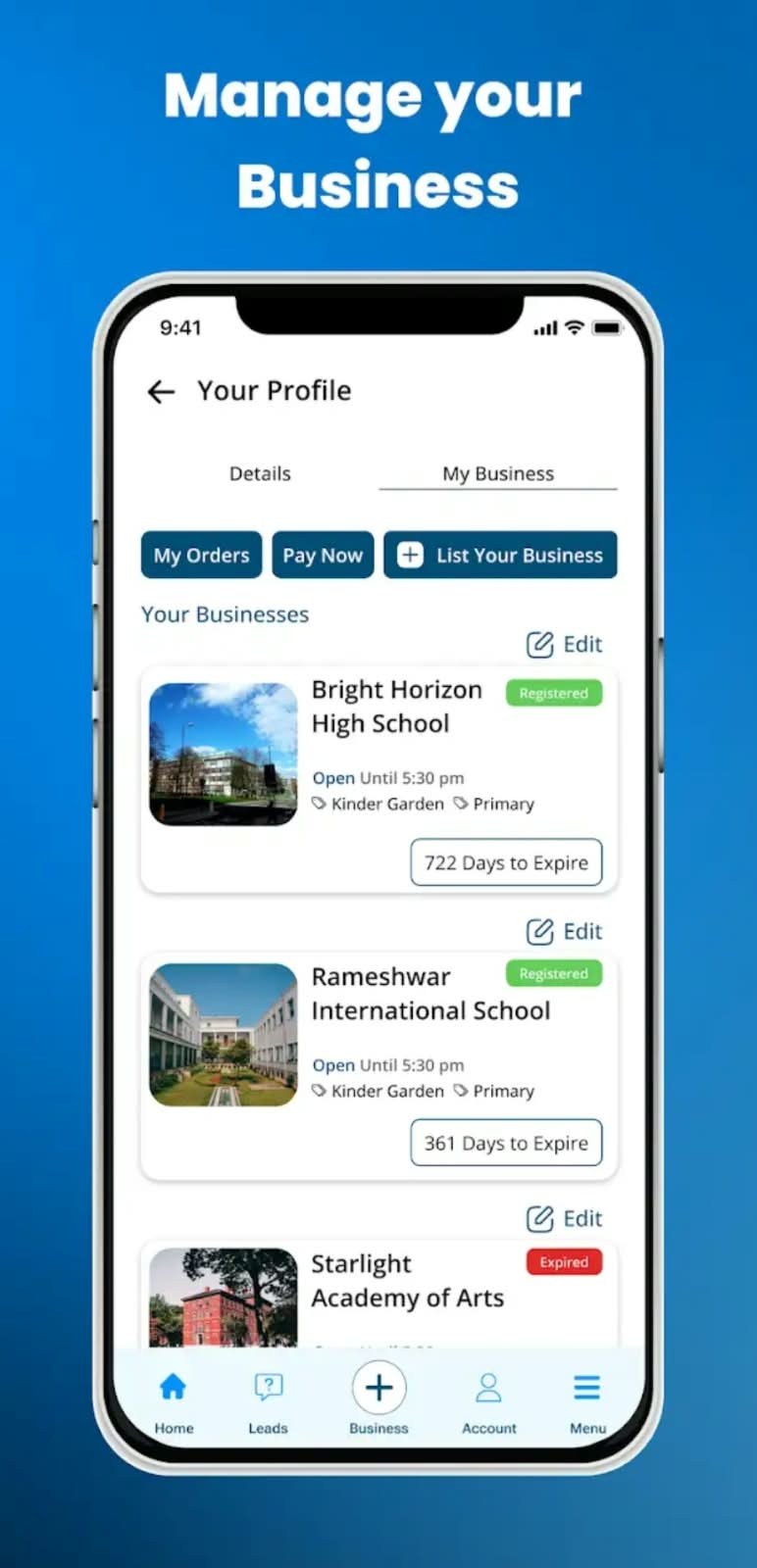 ListBusiness app screenshot 6